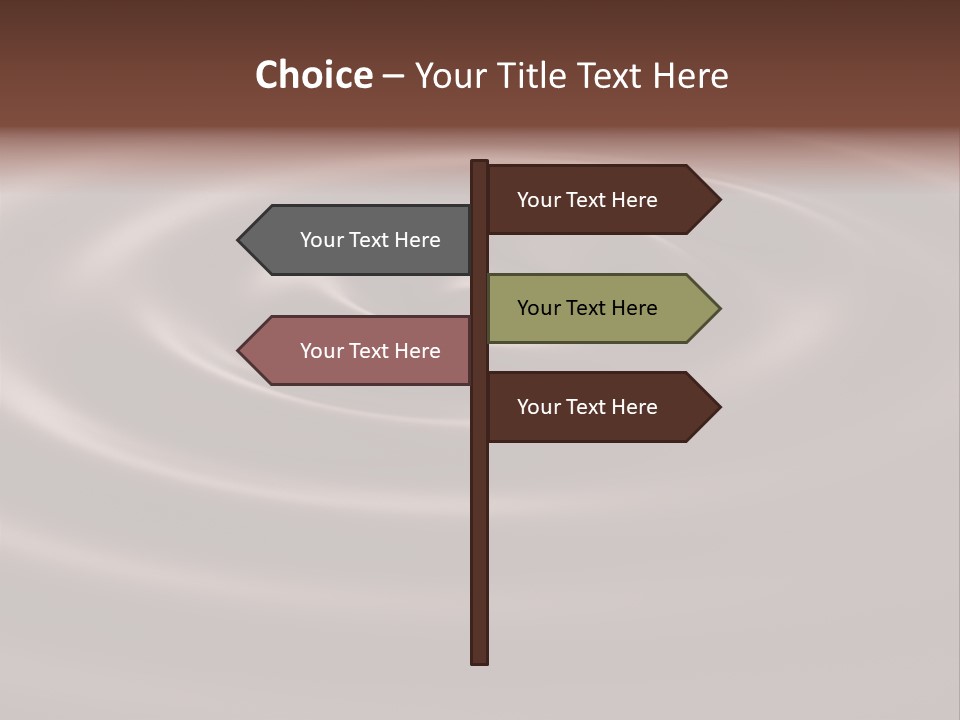 Wave Food Healthy PowerPoint Template