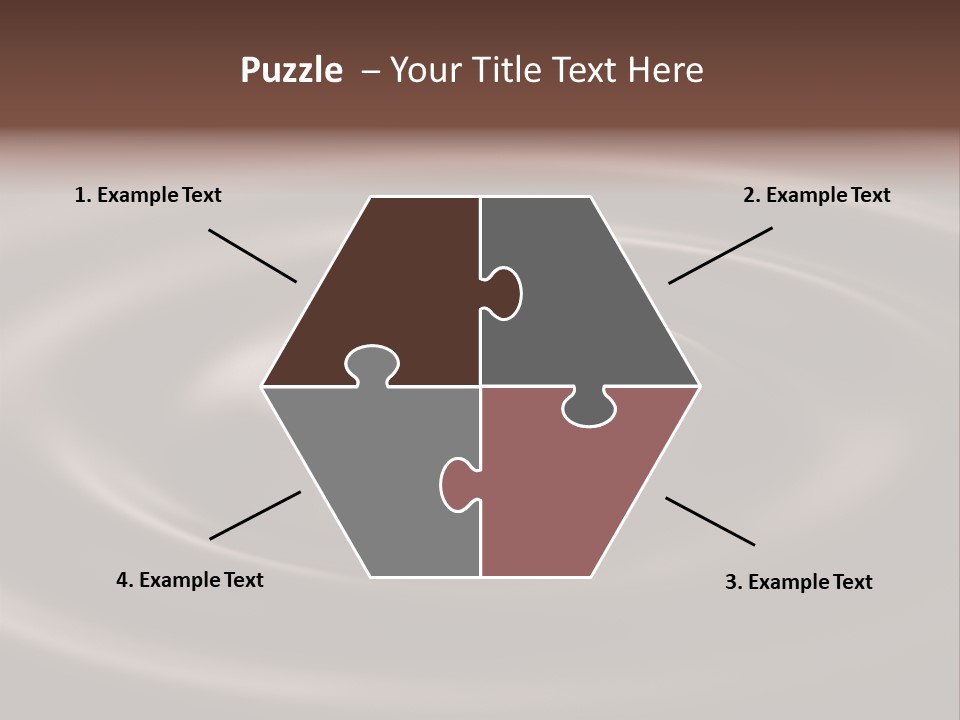 Dessert Black Mixing PowerPoint Template