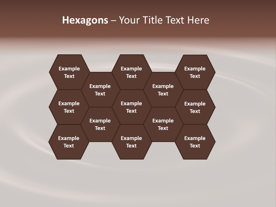 Dessert Black Mixing PowerPoint Template