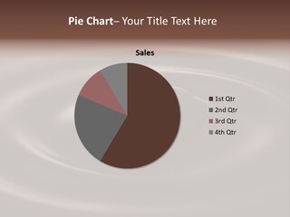 Dessert Black Mixing PowerPoint Template