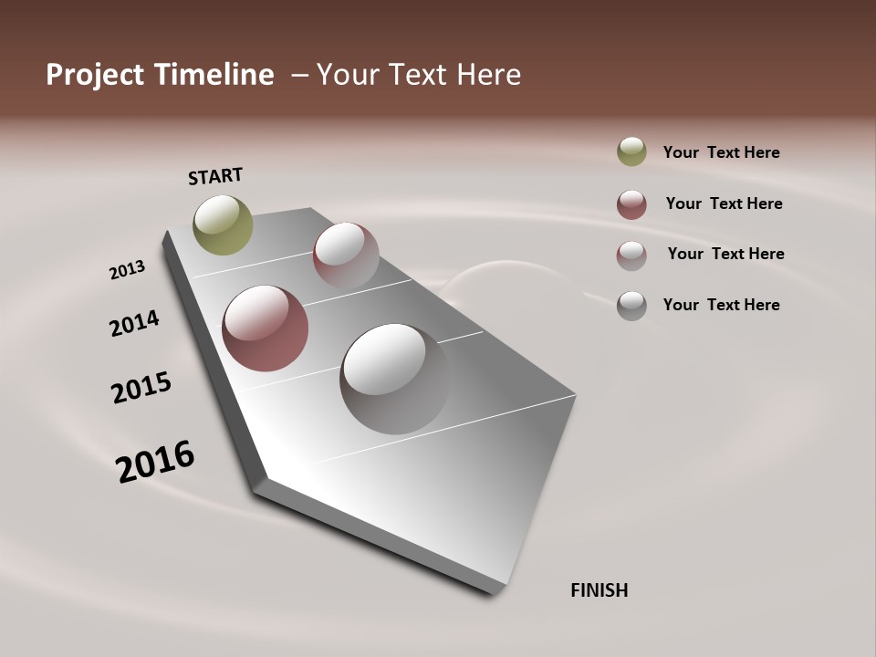 Dessert Black Mixing PowerPoint Template