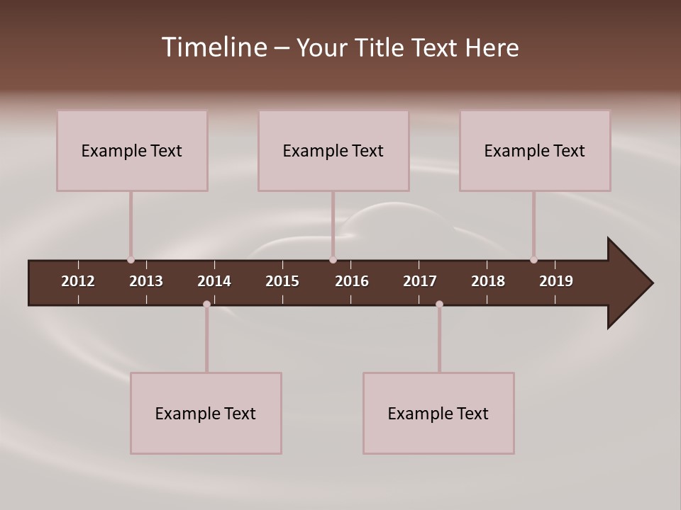 Dessert Black Mixing PowerPoint Template