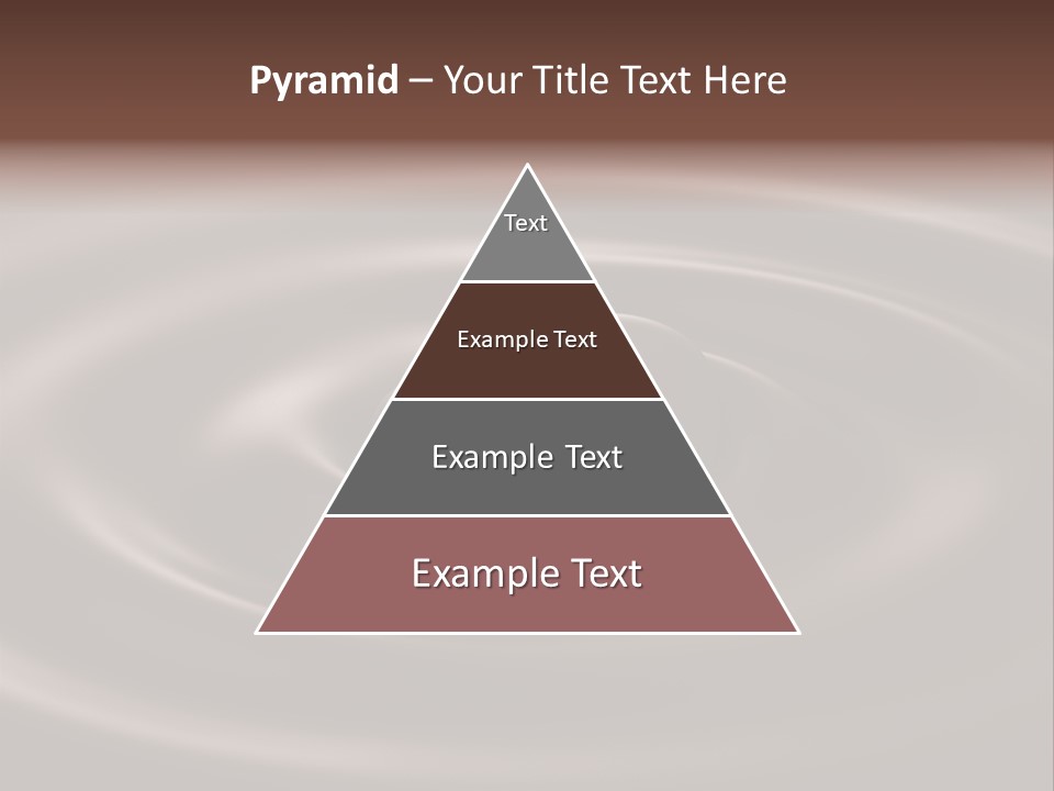 Dessert Black Mixing PowerPoint Template