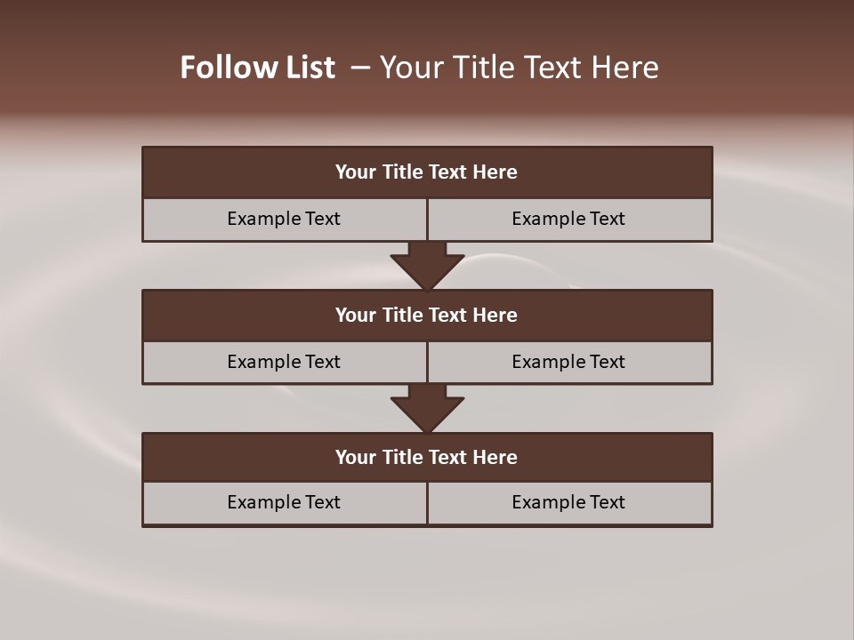 Dessert Black Mixing PowerPoint Template