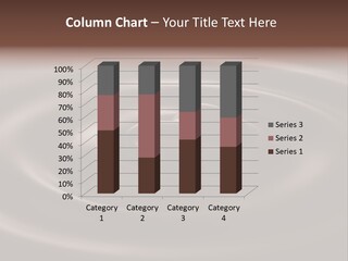 Dessert Black Mixing PowerPoint Template