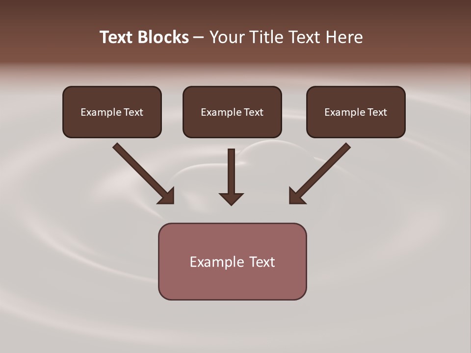 Dessert Black Mixing PowerPoint Template