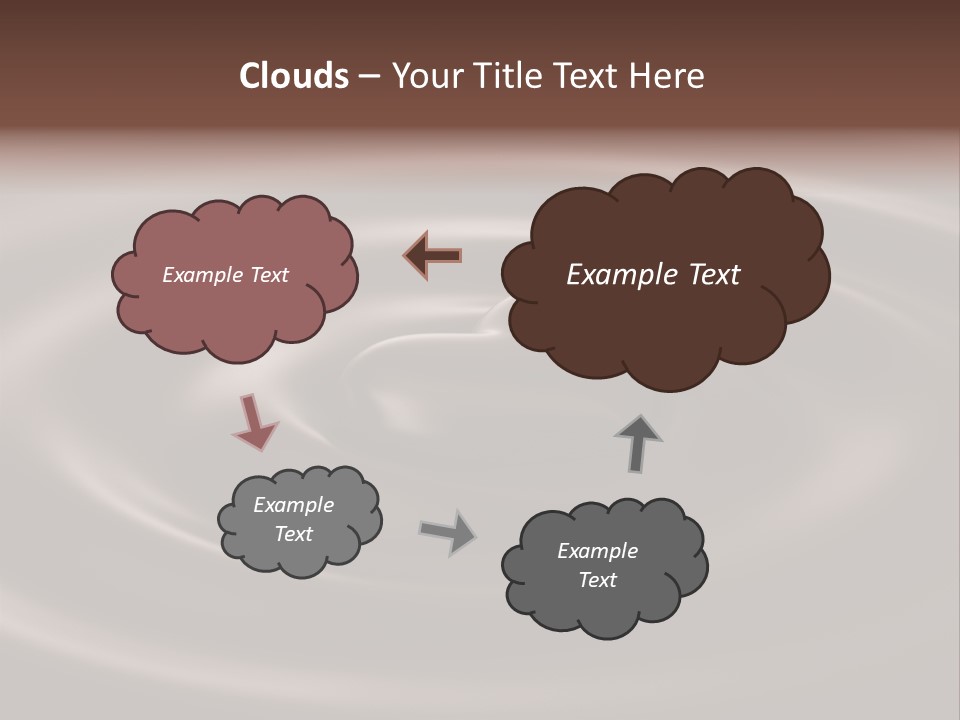 Dessert Black Mixing PowerPoint Template