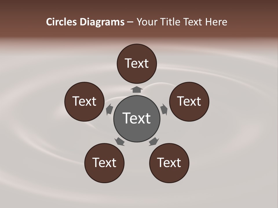 Dessert Black Mixing PowerPoint Template