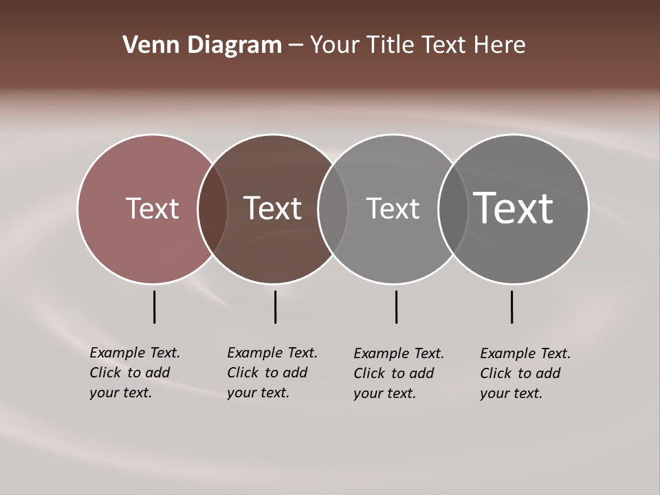 Dessert Black Mixing PowerPoint Template