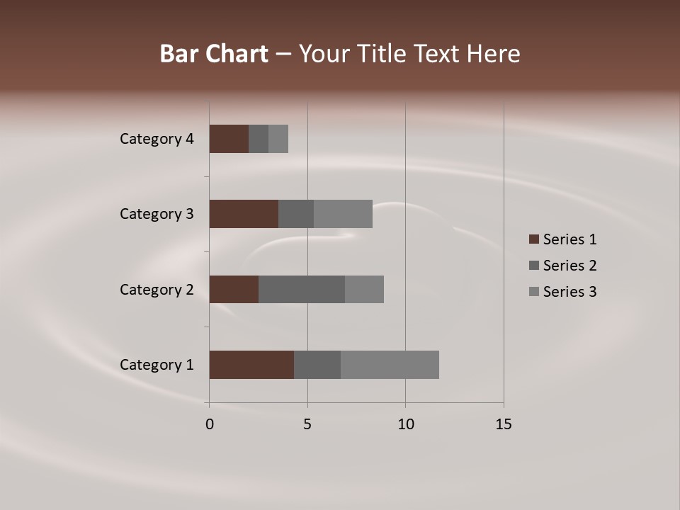 Dessert Black Mixing PowerPoint Template