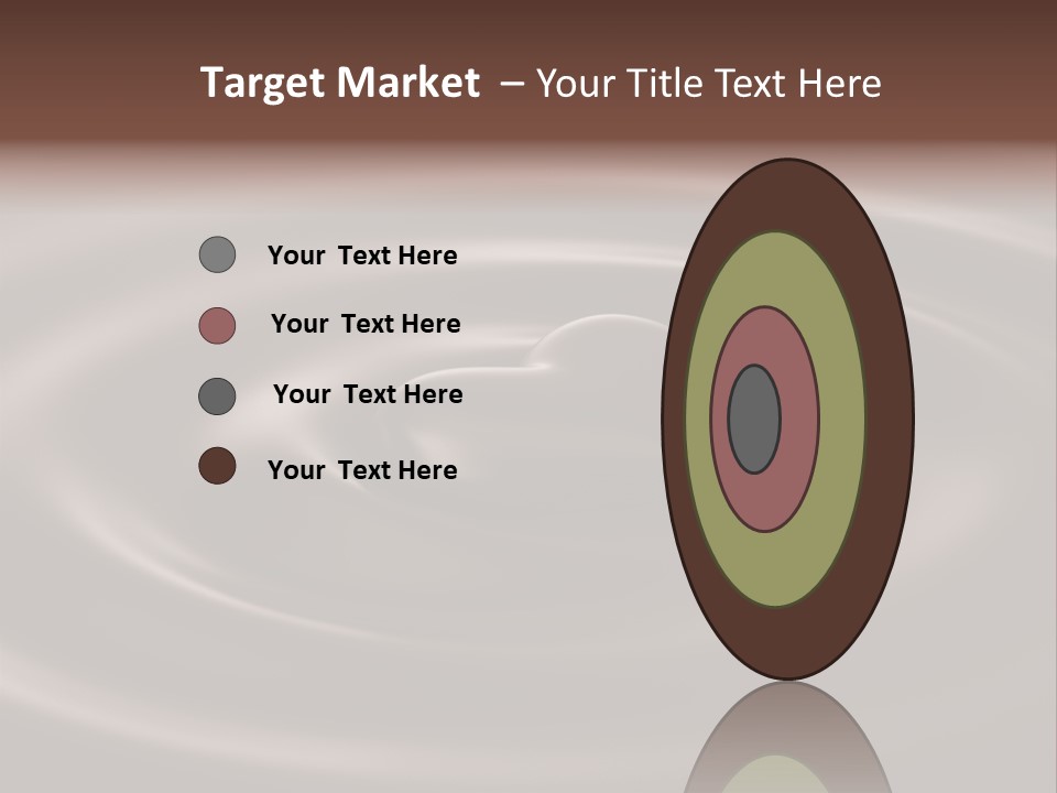 Dessert Black Mixing PowerPoint Template