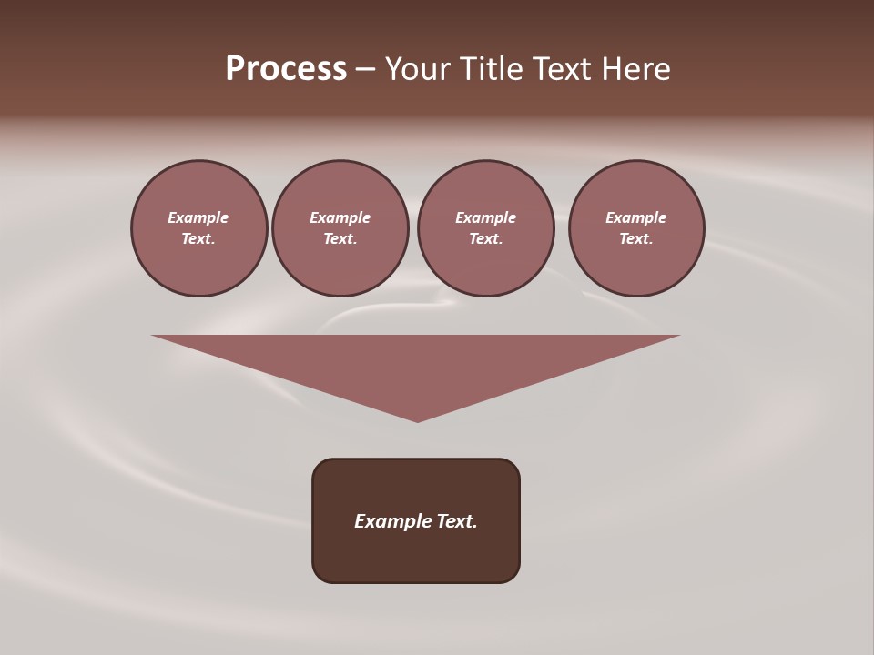 Dessert Black Mixing PowerPoint Template