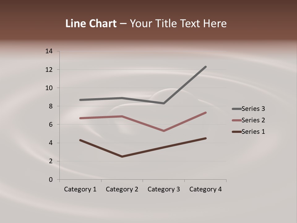 Dessert Black Mixing PowerPoint Template