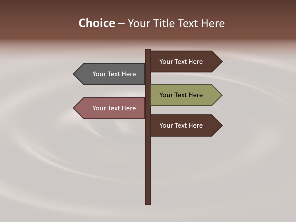 Dessert Black Mixing PowerPoint Template