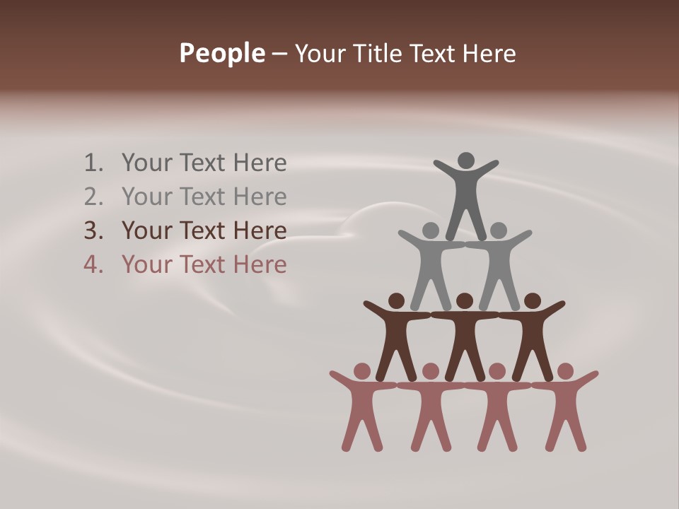 Dessert Black Mixing PowerPoint Template