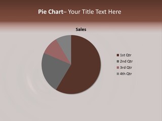 Cocoa Ripple Art PowerPoint Template