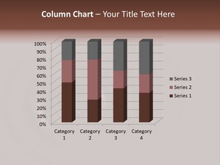 Cocoa Ripple Art PowerPoint Template