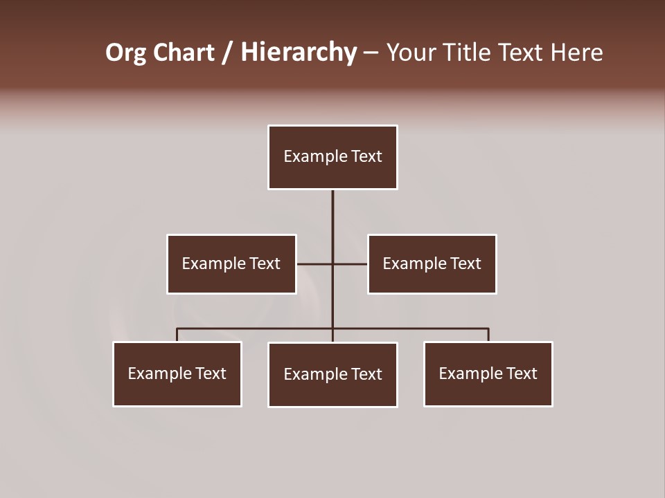 Cocoa Ripple Art PowerPoint Template