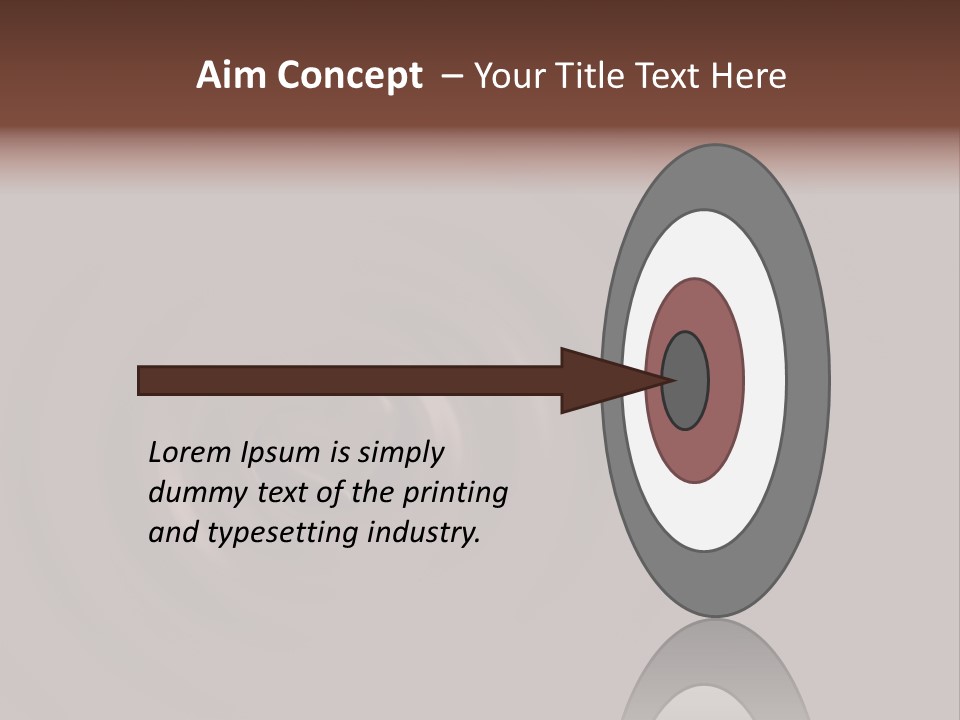 Cocoa Ripple Art PowerPoint Template