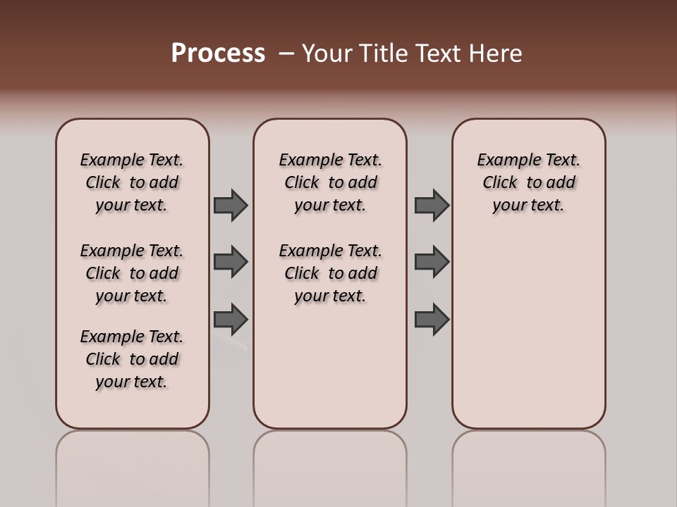 Cocoa Ripple Art PowerPoint Template