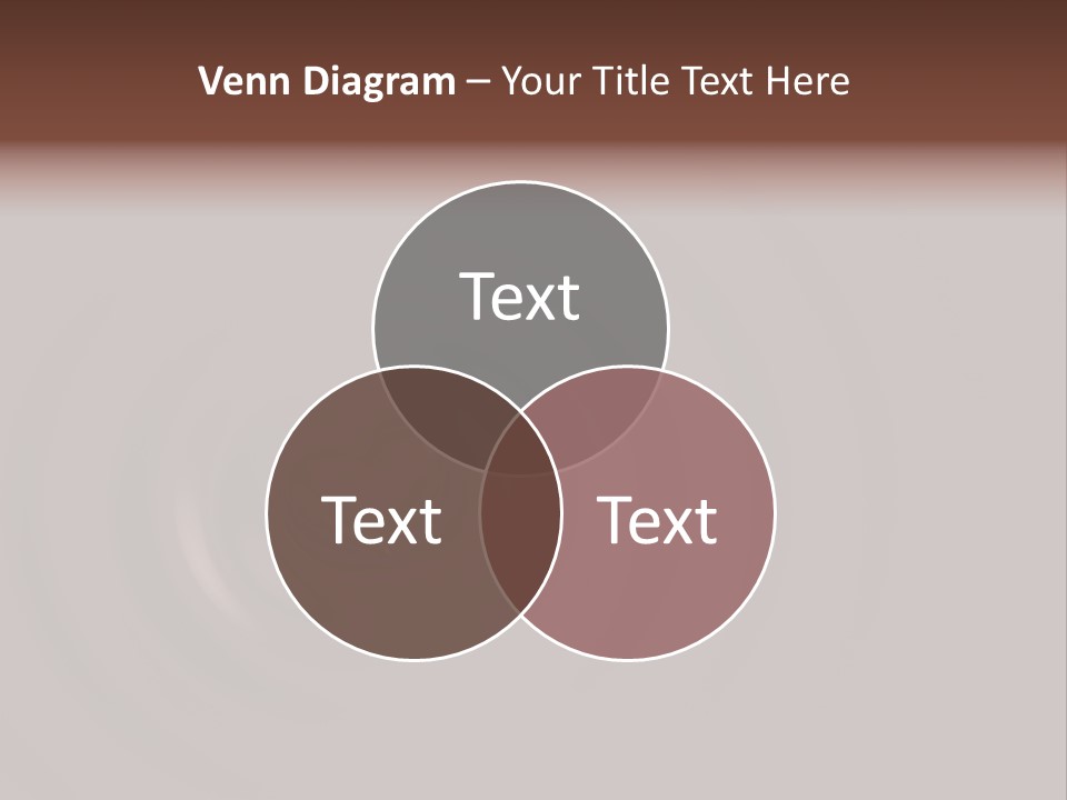 Cocoa Ripple Art PowerPoint Template