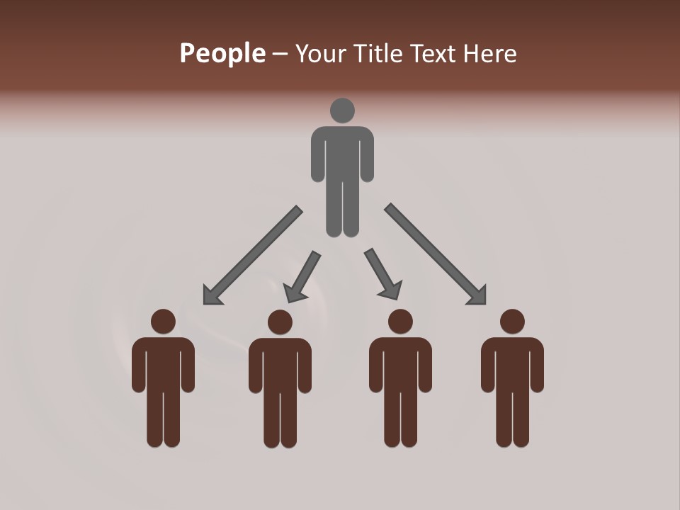 Cocoa Ripple Art PowerPoint Template