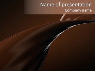 Molten Smooth Wave PowerPoint Template