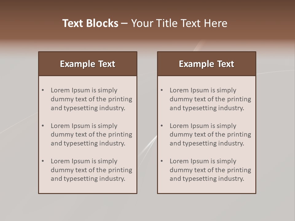 Molten Smooth Wave PowerPoint Template