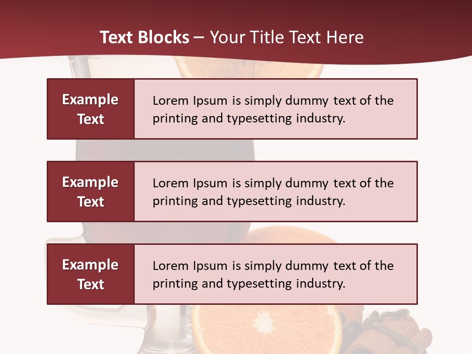 Lemon Sweet Orange PowerPoint Template