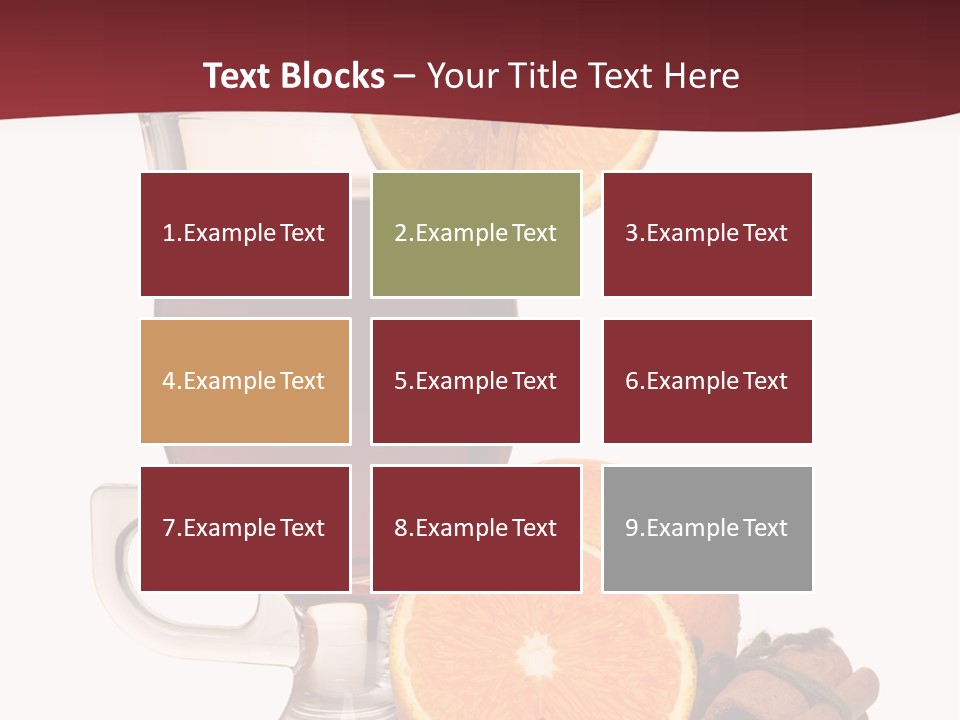 Lemon Sweet Orange PowerPoint Template