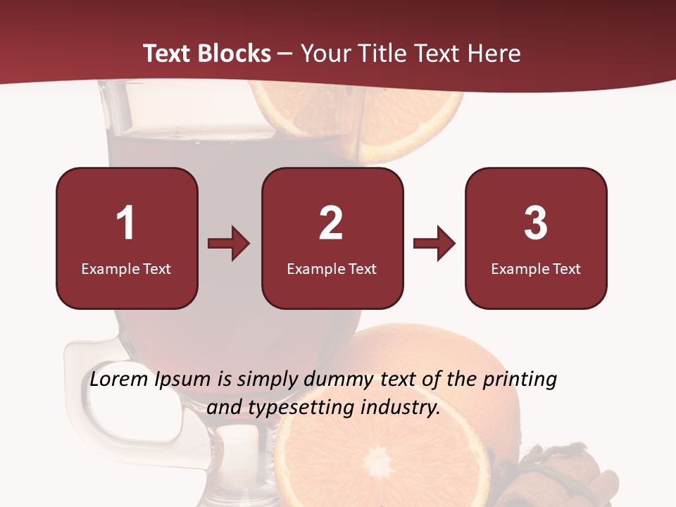 Lemon Sweet Orange PowerPoint Template