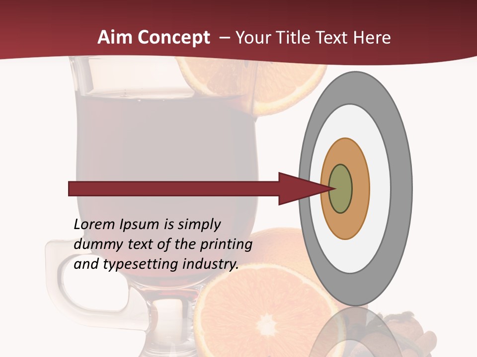 Lemon Sweet Orange PowerPoint Template