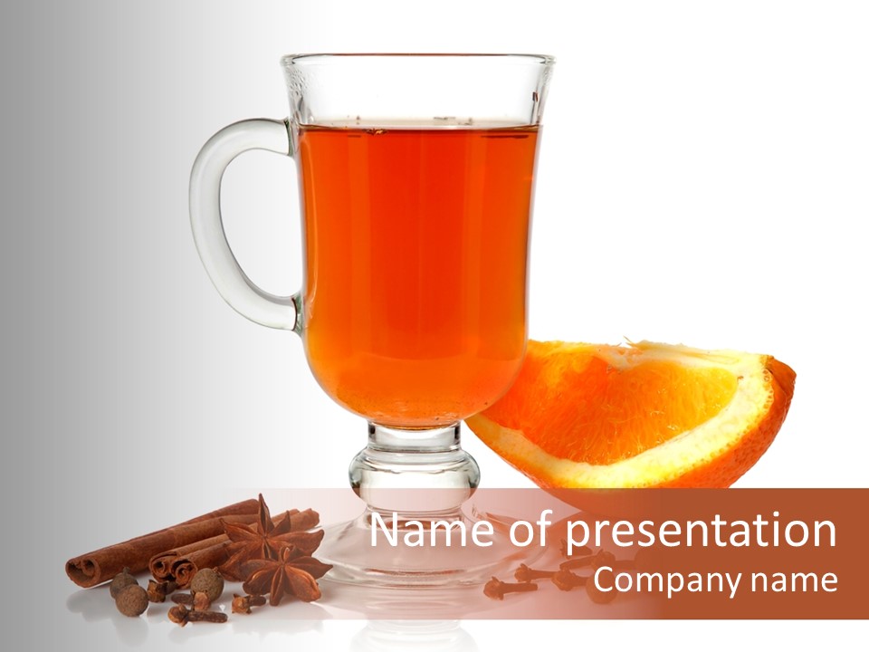 Grog Drink Mulled PowerPoint Template