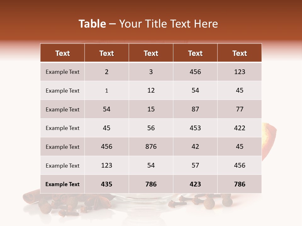 Grog Drink Mulled PowerPoint Template