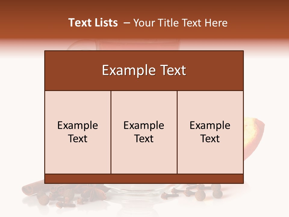 Grog Drink Mulled PowerPoint Template