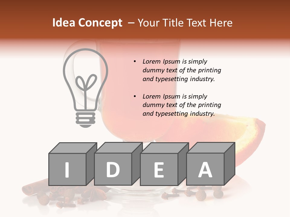 Grog Drink Mulled PowerPoint Template