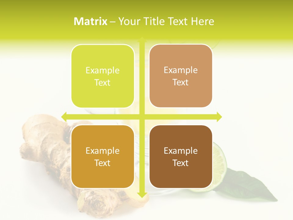 Naturheilkunde Vitamine Sud PowerPoint Template