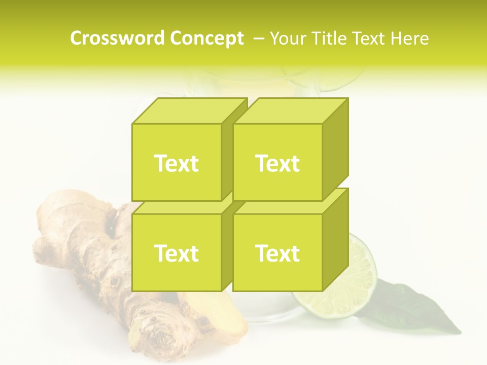 Naturheilkunde Vitamine Sud PowerPoint Template