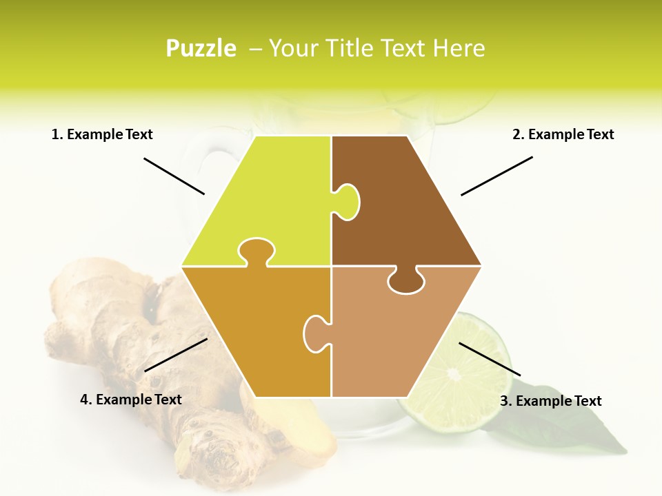 Naturheilkunde Vitamine Sud PowerPoint Template