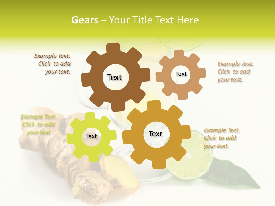 Naturheilkunde Vitamine Sud PowerPoint Template