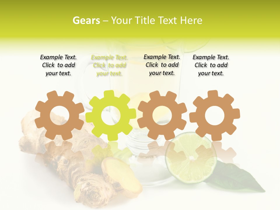 Naturheilkunde Vitamine Sud PowerPoint Template