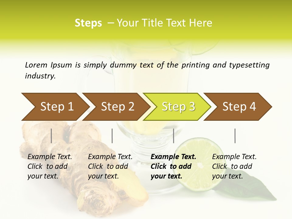 Naturheilkunde Vitamine Sud PowerPoint Template