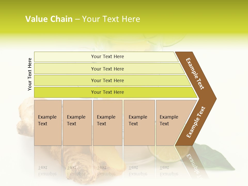 Naturheilkunde Vitamine Sud PowerPoint Template
