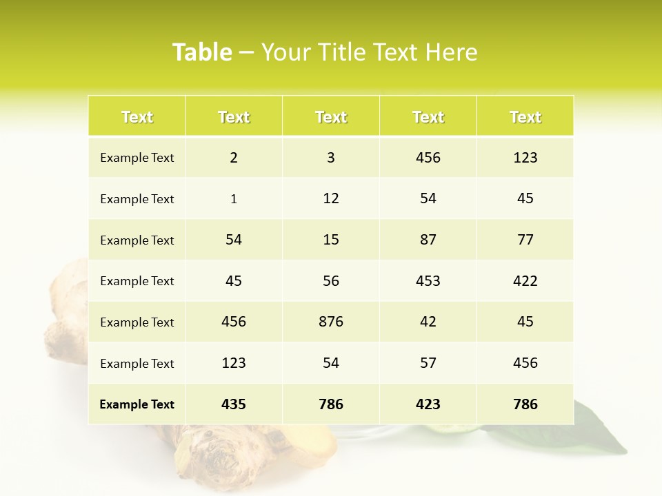 Naturheilkunde Vitamine Sud PowerPoint Template
