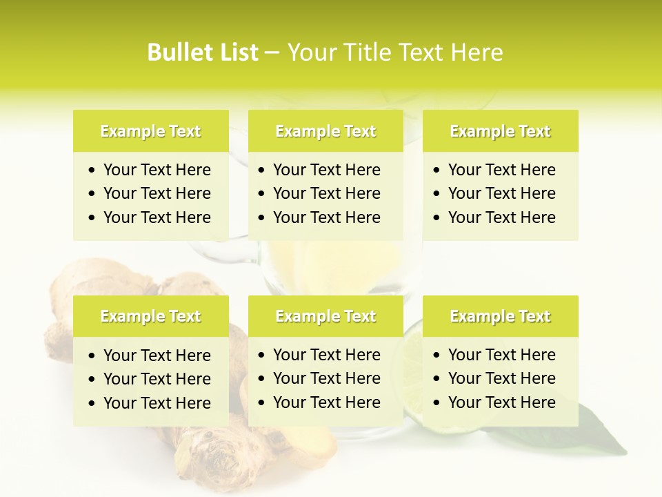 Naturheilkunde Vitamine Sud PowerPoint Template