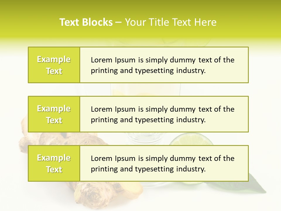Naturheilkunde Vitamine Sud PowerPoint Template