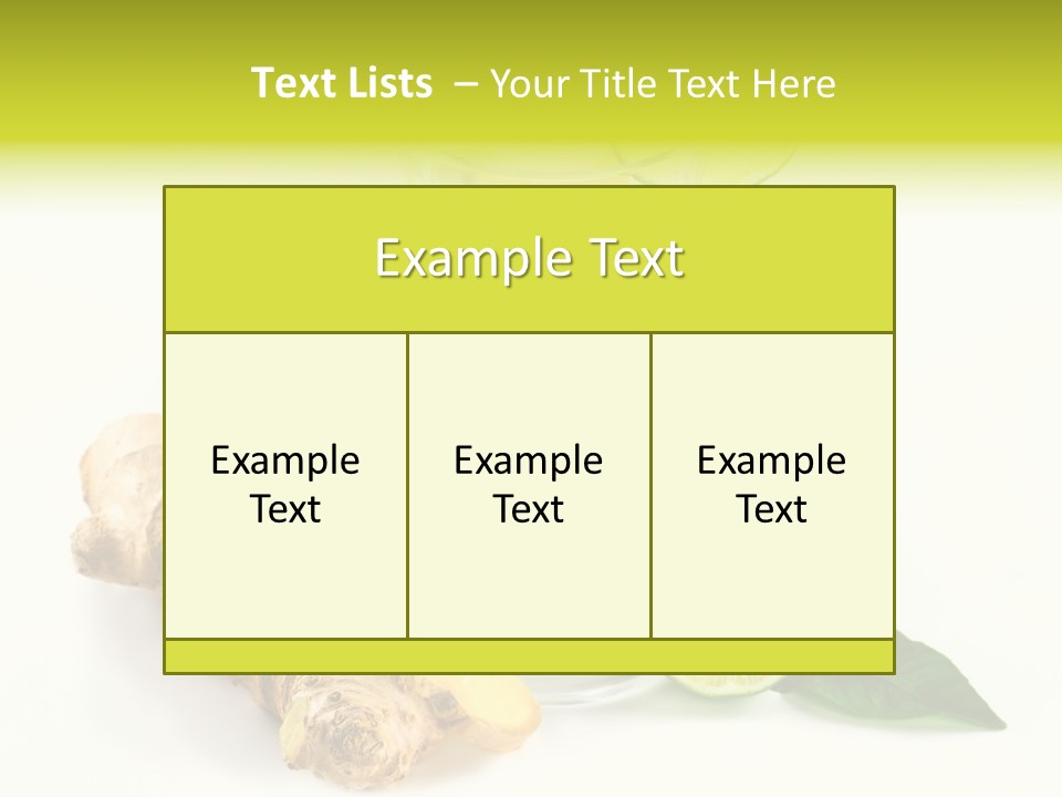 Naturheilkunde Vitamine Sud PowerPoint Template