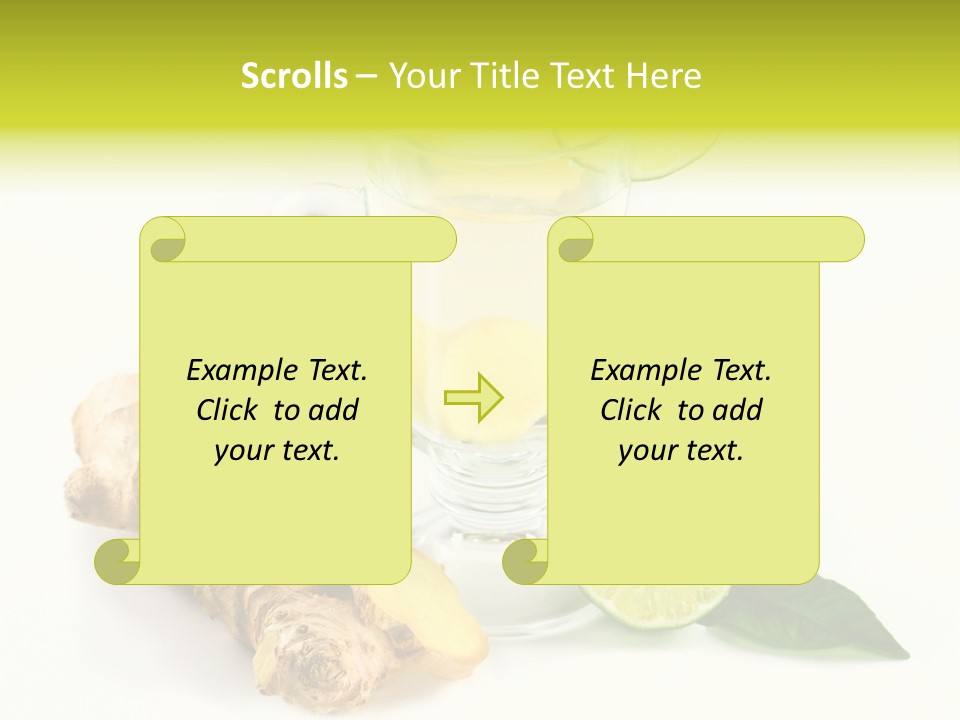 Naturheilkunde Vitamine Sud PowerPoint Template