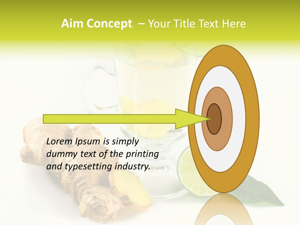 Naturheilkunde Vitamine Sud PowerPoint Template