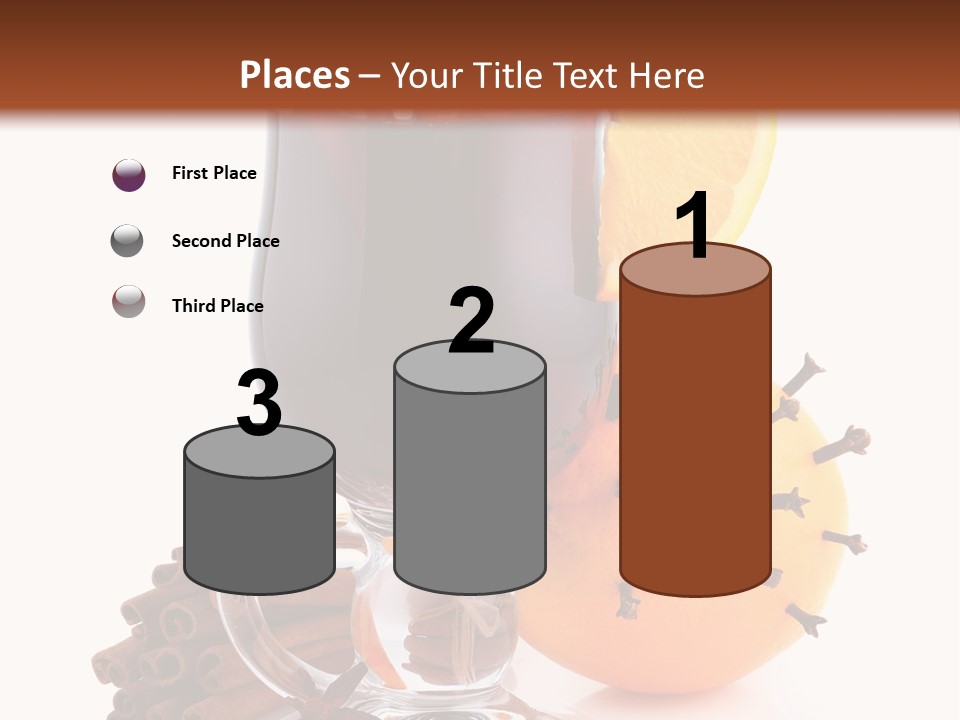 Shot Isolated Orange PowerPoint Template